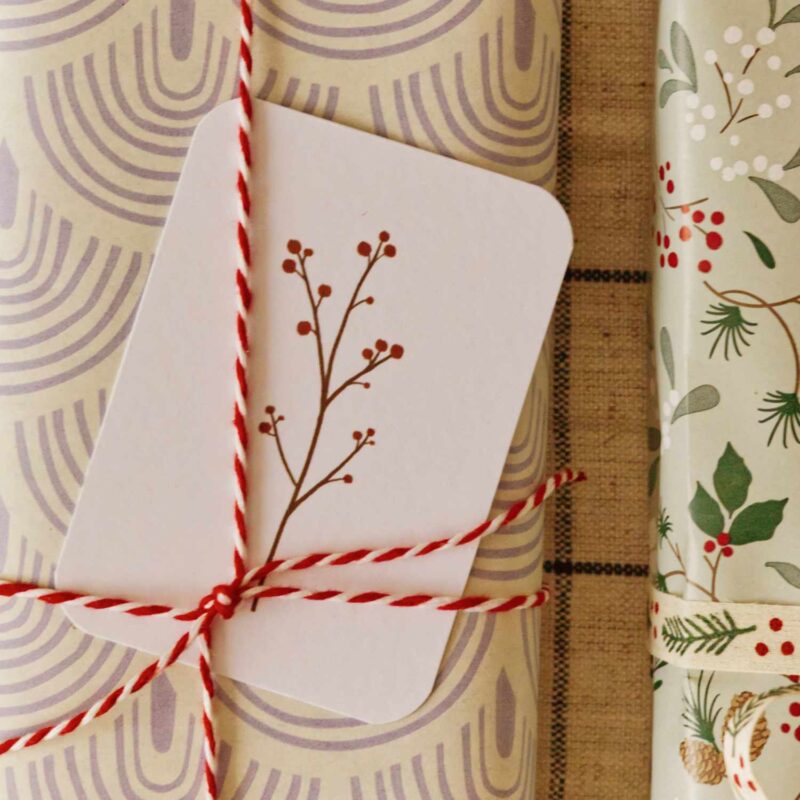 Bunte Geschenkkarten Weihnachten | 5er Set – Bild 4