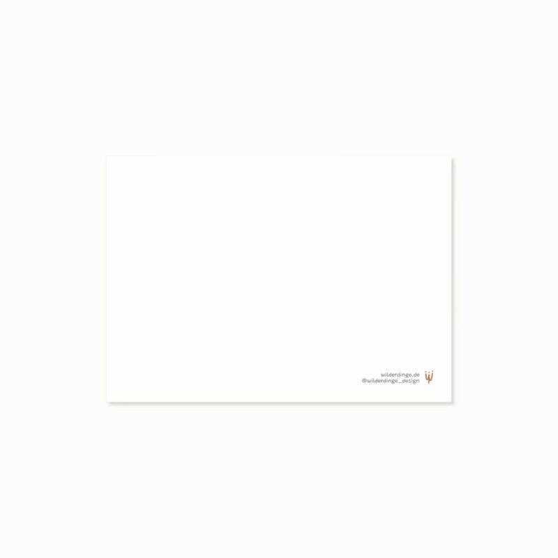 Wintergrün & Schleifenzauber | Postkarte Weihnachten – Bild 2