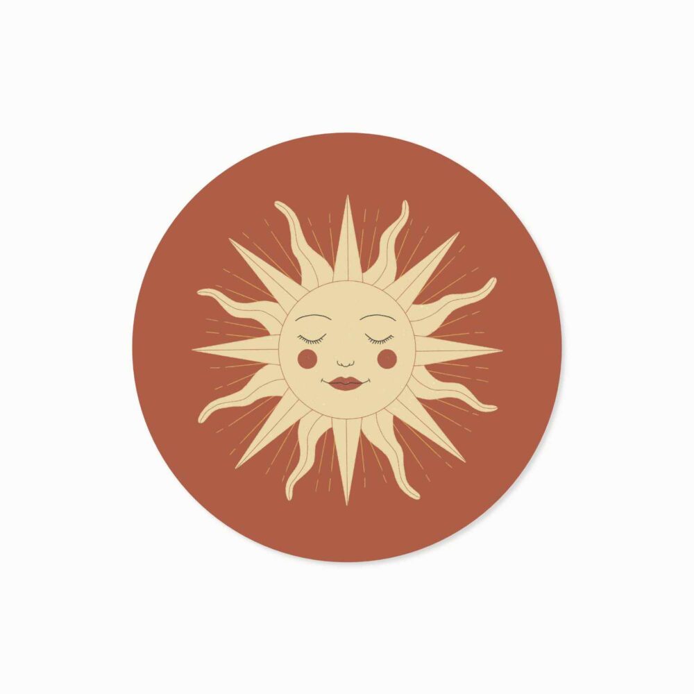 Madame Sonne | 3-er Set | Sticker | Aufkleber