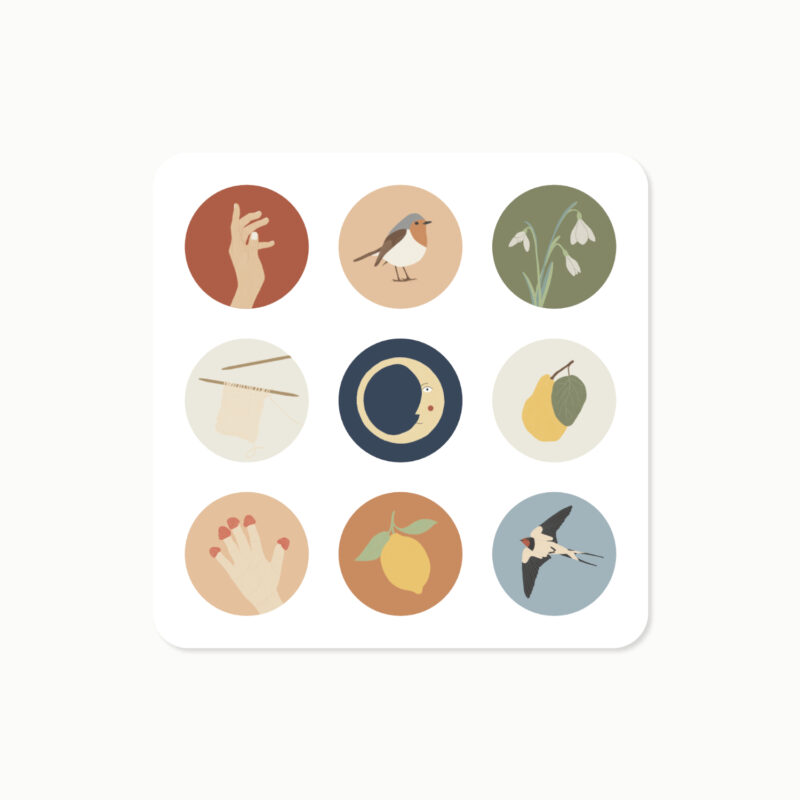 Aufkleber | Sticker | Stickerbogen